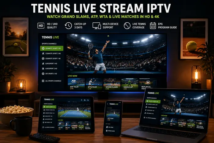 τενις live stream iptv
